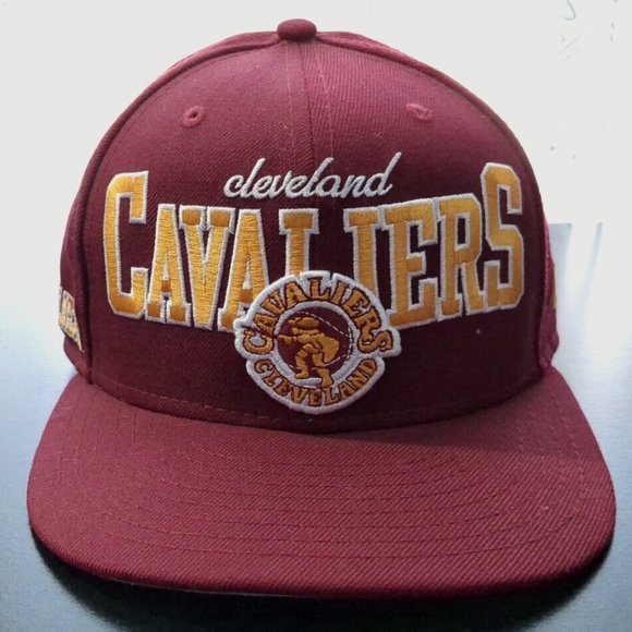 New Era Cleveland Cavaliers Hardwood Classics Fitted Hat / Cap - Mint Condition - Picture 1 of 4